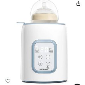 New Grownsy Bottle Warmer 8 In 1 Fast Baby Milk Warmer  w/Timer For Breast milk